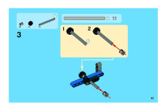 LEGO 8296 instructions page 65 – build guide