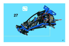LEGO 8296 instructions page 67 – build guide