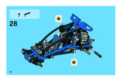 LEGO 8296 instructions page 68 – build guide