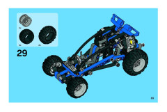 LEGO 8296 instructions page 69 – build guide