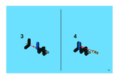 LEGO 8296 instructions page 13 – build guide