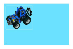 LEGO 8296 instructions page 2 – build guide