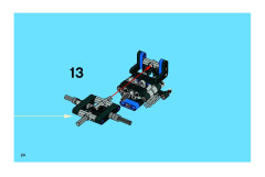 LEGO 8296 instructions page 24 – build guide