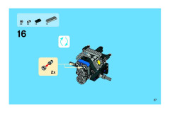 LEGO 8296 instructions page 27 – build guide