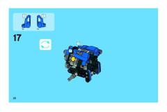 LEGO 8296 instructions page 28 – build guide