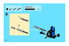LEGO 8296 instructions page 38 – build guide