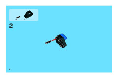 LEGO 8296 instructions page 4 – build guide