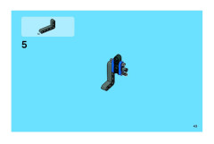 LEGO 8296 instructions page 43 – build guide