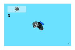 LEGO 8296 instructions page 5 – build guide