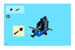 LEGO 8296 instructions page 52 – build guide