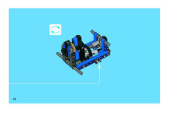 LEGO 8296 instructions page 54 – build guide
