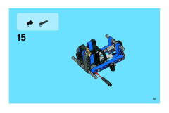 LEGO 8296 instructions page 55 – build guide