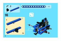LEGO 8296 instructions page 56 – build guide