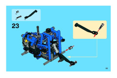 LEGO 8296 instructions page 63 – build guide