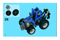 LEGO 8296 instructions page 70 – build guide