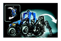 LEGO 8296 instructions page 71 – build guide