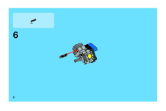 LEGO 8296 instructions page 8 – build guide