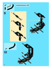 LEGO 8297 instructions page 10 – build guide