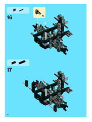 LEGO 8297 instructions page 18 – build guide