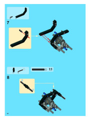 LEGO 8297 instructions page 44 – build guide