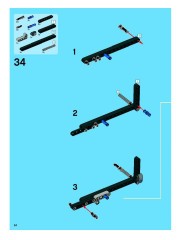 LEGO 8297 instructions page 54 – build guide