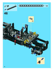 LEGO 8297 instructions page 68 – build guide