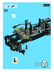 LEGO 8297 instructions page 76 – build guide