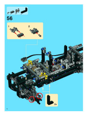 LEGO 8297 instructions page 4 – build guide