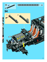 LEGO 8297 instructions page 65 – build guide