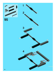 LEGO 8297 instructions page 66 – build guide
