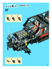 LEGO 8297 instructions page 69 – build guide