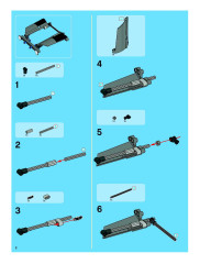 LEGO 8297 instructions page 2 – build guide