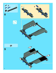 LEGO 8297 instructions page 4 – build guide