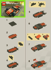 LEGO 8304 instructions page 1 – build guide