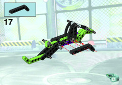 LEGO 8305 instructions page 13 – build guide