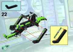 LEGO 8305 instructions page 18 – build guide