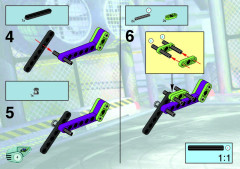LEGO 8305 instructions page 4 – build guide