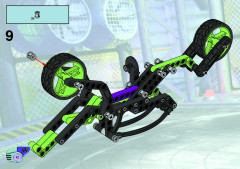 LEGO 8305 instructions page 42 – build guide