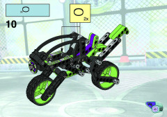 LEGO 8305 instructions page 43 – build guide