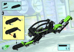 LEGO 8305 instructions page 50 – build guide