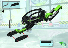 LEGO 8305 instructions page 51 – build guide