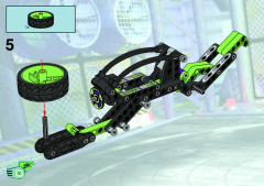 LEGO 8305 instructions page 52 – build guide