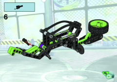 LEGO 8305 instructions page 53 – build guide