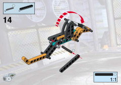 LEGO 8305 instructions page 10 – build guide