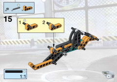 LEGO 8305 instructions page 11 – build guide