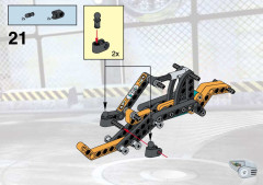 LEGO 8305 instructions page 17 – build guide