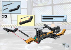 LEGO 8305 instructions page 19 – build guide