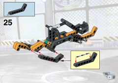 LEGO 8305 instructions page 21 – build guide