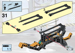 LEGO 8305 instructions page 27 – build guide