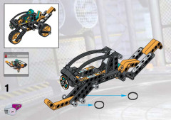 LEGO 8305 instructions page 34 – build guide